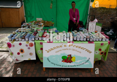 Shop stall Rochester High Street Rochester Kent Stockfoto