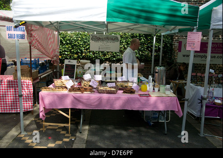 Shop stall Rochester High Street Rochester Kent Stockfoto