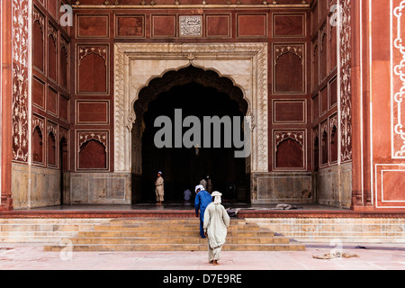 Badshahi Moschee, Lahore, Pakistan Stockfoto