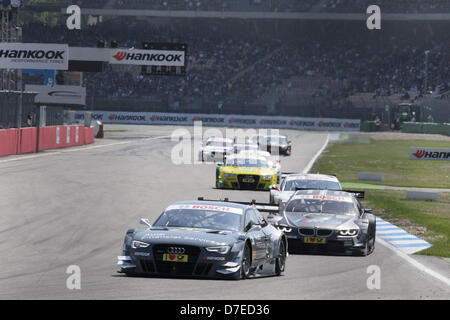 Filipe Albuquerque (POR), Audi Sport Team Rosberg - 2013 DTM - Deutsche Tourenwagen Masters Runde 01 am Hockenheimring Baden-Württemberg - München, Deutschland, Sonntag 05. Mai 2013 Stockfoto