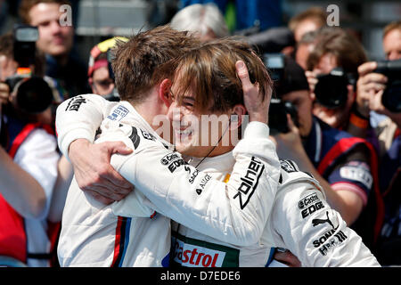 7 Augusto Farfus (BR, BMW Team RBM, BMW M3 DTM), Motorsport / DTM: Deutsche Tourenwagen Meisterschaft 2013 1. Runde in Hockenheim (D) Stockfoto