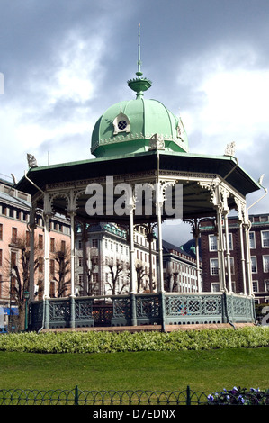 Farbe-Musikpavillon Stockfoto