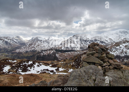 Glenridding Dodd, Lakelandpoeten Reihe, Ullswater Valley, Englisch Lake District, UK Stockfoto