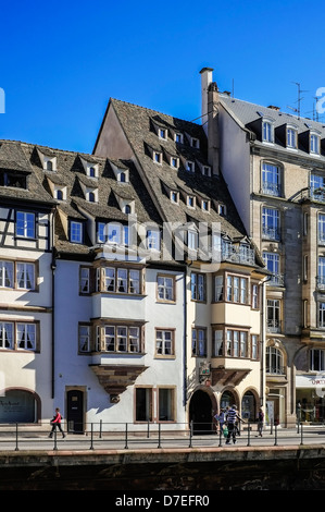 Elsässische Museum Strasbourg, Musée Alsacien, Gebäude, Elsass, Frankreich, Europa, Stockfoto