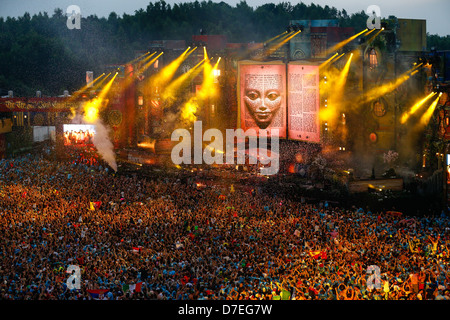 ID & T (Belgien) Tomorrowland Boom (Antwerpen) Stockfoto