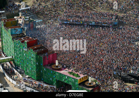 ID & T (Belgien) Tomorrowland Boom (Antwerpen) Stockfoto