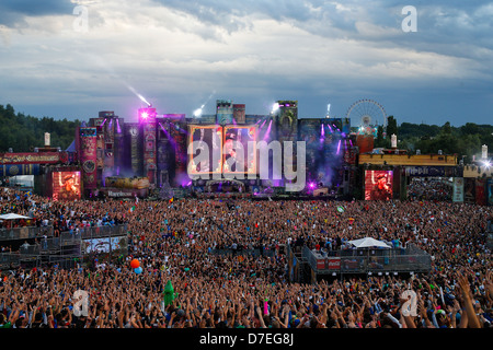 ID & T (Belgien) Tomorrowland Boom (Antwerpen) Stockfoto