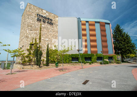 Leben Museumsbau in La Muela Dorf, Saragossa, Aragon, Spanien Stockfoto