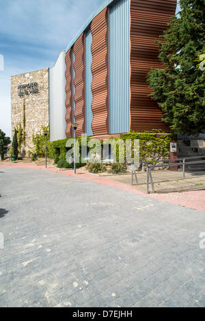 Leben Museumsbau in La Muela Dorf, Saragossa, Aragon, Spanien Stockfoto