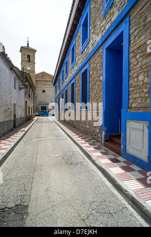 Gesundheitswesen, die Gebäude im Dorf La Muela, Saragossa, Spanien Stockfoto