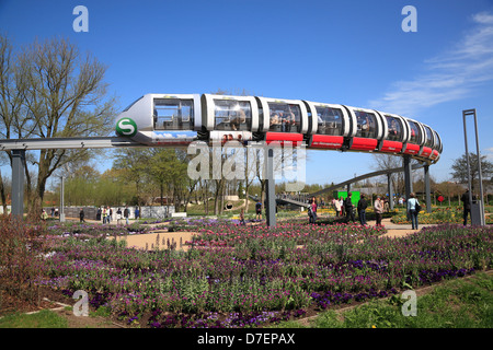 IGS 2013, internationale Gardenshow, Monorail, Hamburg Wilhelmsburg, Deutschland Stockfoto