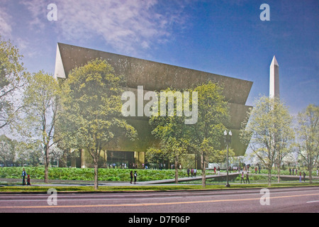 Architektenentwurf des National Museum of African American History und Kultur. Stockfoto