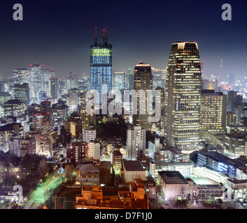 Bürogebäude in Tokio japan Stockfoto