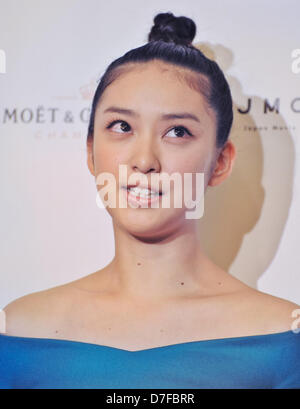 EMI Takei, 2. Mai 2013, Tokio, Japan: Schauspielerin Emi Takei besucht die Preisverleihung des "Japan Film Critics Award" in Tokio, Japan, am 2. Mai 2013. (Foto: AFLO) Stockfoto