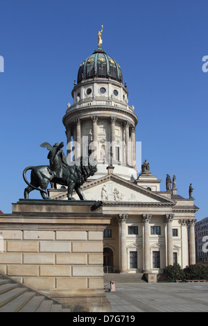 Berlin Mitte Gendarmenmarkt französischen Dom Kathedrale Stockfoto