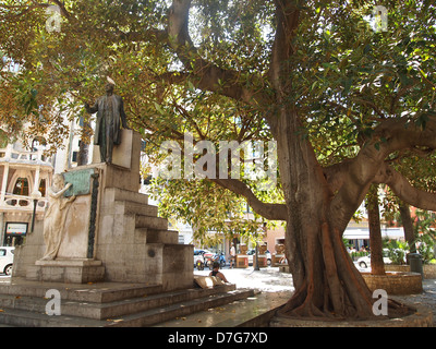 Ein Monument, pf ein Premierminister in einem Park Stockfoto