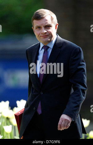 Welsh Secretary David Jones besucht der wöchentlichen Kabinettssitzung im No: 10 Downing Street in London, Großbritannien, 7. Mai 2013. Stockfoto