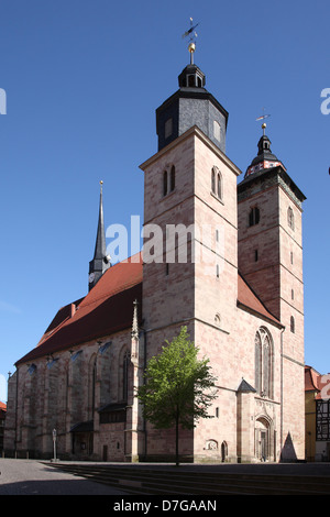 St. Georg Kirche in Schmalkalden Thüringen Stockfoto