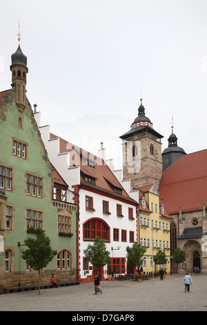 Schmalkalden Rathaus Altmarkt Altstadt Stockfoto