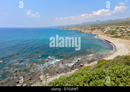 Küste von Zypern National Park Akamas-Halbinsel Stockfoto