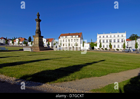 Deutschland, Mecklenburg-Vorpommern, Insel Rügen, Putbus, Markt Stockfoto