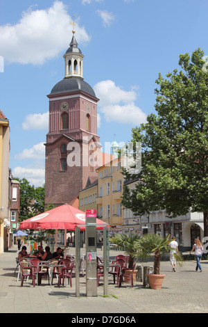 Berlin Spandau alt Stadt Nicolai-Kirche Stockfoto