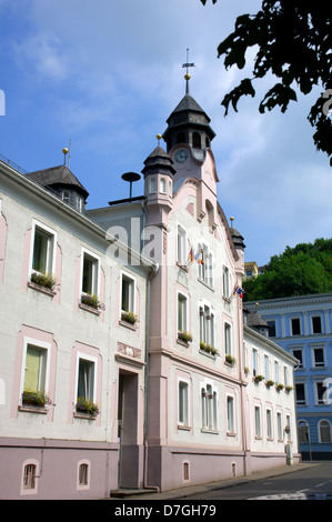 Deutschland, Rheinland-Pfalz, Bad Ems, Altes Rathaus, Rathaus Stockfoto