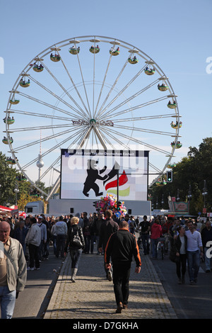 Berlin-Mitte-Straße des 17. Juni-Tag der Deutschen Einheit Day der deutschen Einheit Stockfoto