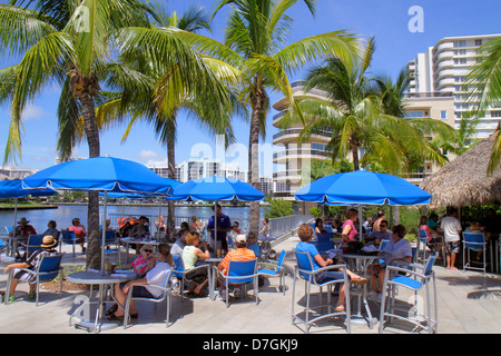 Hollywood Florida, Intracoastal Condominium Eigentumswohnungen Eigentumswohnungen Wohnhäuser Appartments Wohnungen, Gebäude Gebäude Gehäuse Stockfoto