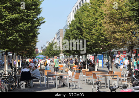 Berlin Charlottenburg Wilmersdorf Wilmersdorfer Straße Strasse Str Stockfoto