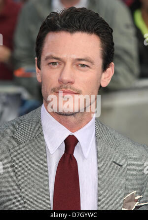 LUKE EVANS SCHNELL & FURIOUS 6. WORLD PREMIERE LEICESTER SQUARE LONDON ENGLAND UK 7. Mai 2013 Stockfoto