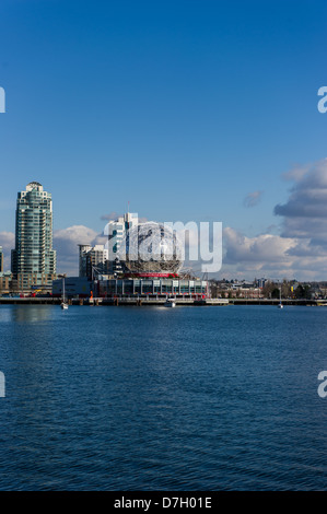 Telus Welt der Wissenschaft am Ende des false Creek. Vancouver, Britisch-Kolumbien Stockfoto