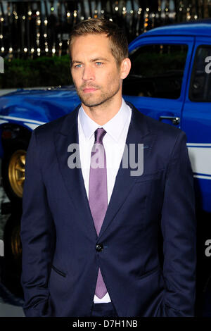 London, UK. 7. Mai 2013. Paul Walker besucht The World Premiere von schnell & Furious 6 an der Empire-London. Bildnachweis: Peter Phillips/Alamy Live-Nachrichten Stockfoto