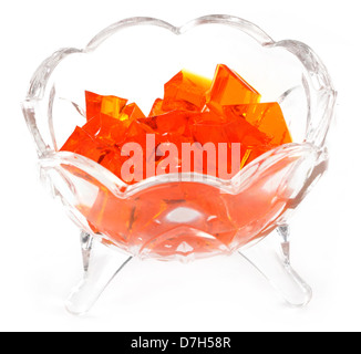 Gelee-Würfel Stockfoto