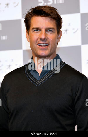 Tokio, Japan. 7. Mai 2013. Schauspieler Tom Cruise besucht die "Oblivion"-Pressekonferenz im Ritz Carlton Tokyo am 7. Mai 2013 in Tokio, Japan. Der Film öffnet am 31. Mai in Japan. Bildnachweis: Dpa Picture Alliance / Alamy Live News Stockfoto