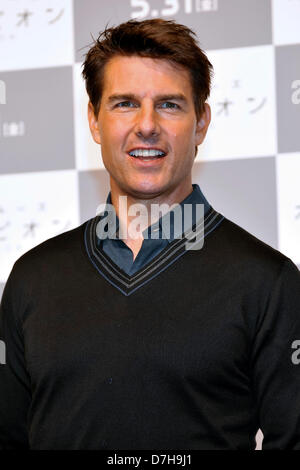 Tokio, Japan. 7. Mai 2013. Schauspieler Tom Cruise besucht die "Oblivion"-Pressekonferenz im Ritz Carlton Tokyo am 7. Mai 2013 in Tokio, Japan. Der Film öffnet am 31. Mai in Japan. Bildnachweis: Dpa Picture Alliance / Alamy Live News Stockfoto