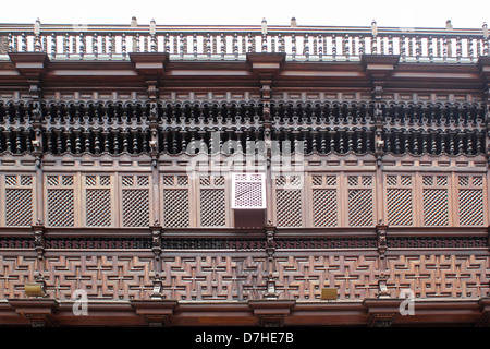 Peru Lima Ucayali Palacio de Torre Tagle Stockfoto