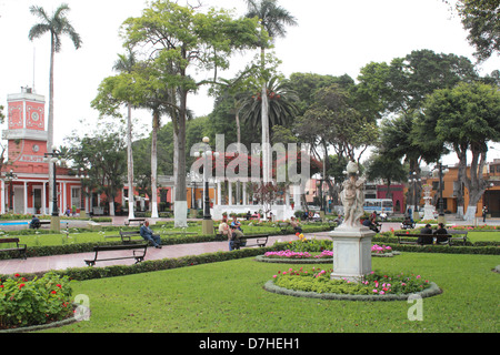 Peru Lima Barranco Biblioteca Stockfoto