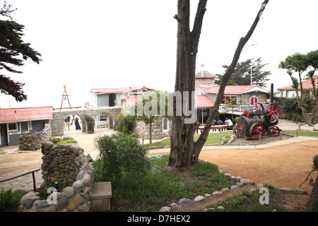 Chile Pueta Neruda Casa Museo Isla Negra Pablo Neruda-Haus Stockfoto