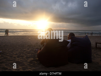 Seminyar auf Bali ist ein beliebtes Urlaubsziel Stockfoto