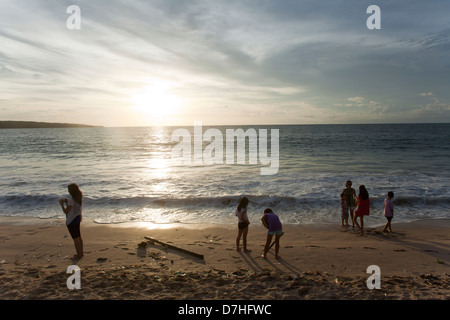 Seminyar auf Bali ist ein beliebtes Urlaubsziel Stockfoto