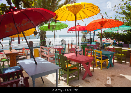 Restaurant in Seminyar auf Bali, Indonesien Stockfoto