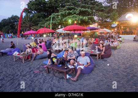 Seminyar auf Bali ist ein beliebtes Urlaubsziel Stockfoto