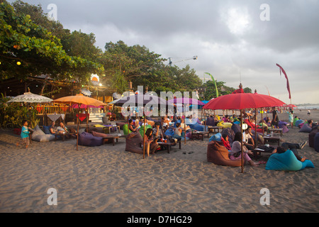 Seminyar auf Bali ist ein beliebtes Urlaubsziel Stockfoto