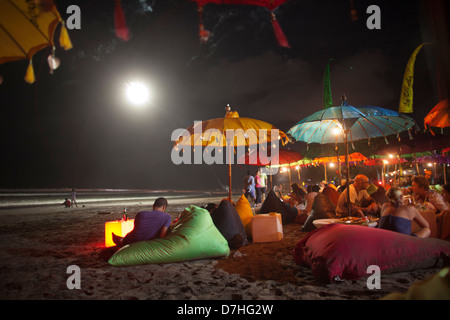 Seminyar (Bali) ist ein beliebtes Urlaubsziel. Stockfoto