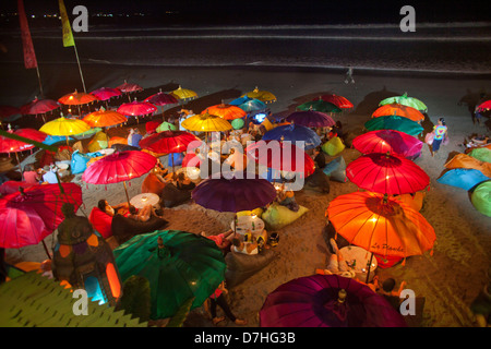 Seminyar (Bali) ist ein beliebtes Urlaubsziel. Stockfoto