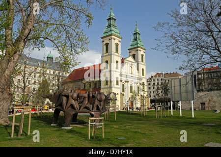 Innere Stadt-Pfarrkirche Stockfoto