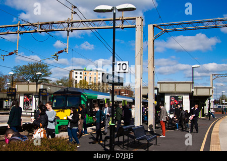 Bahnhof Watford junction Stockfoto