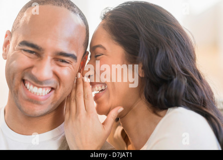 Porträt eines jungen Paares Stockfoto