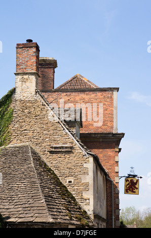 Red Lion Inn, Dorf Lacock in Wiltshire England UK Stockfoto